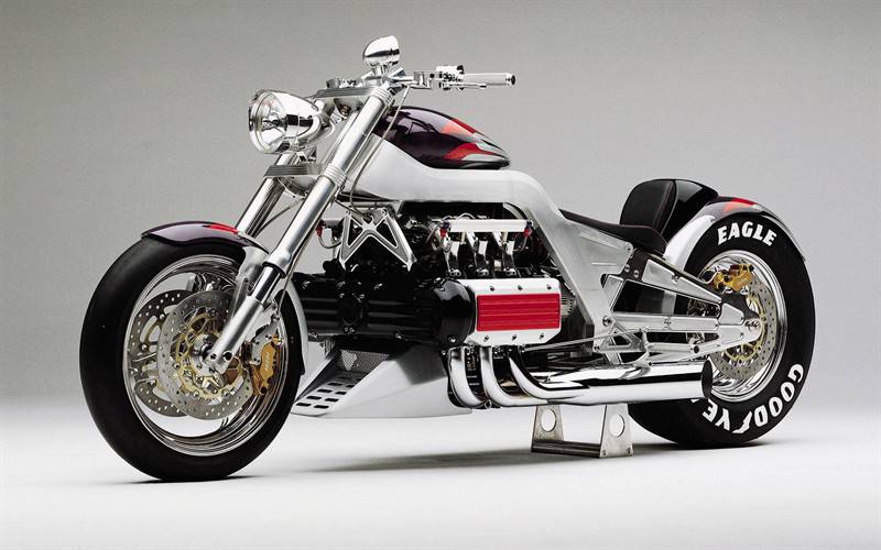 豪华尊贵的摩托车高清图片