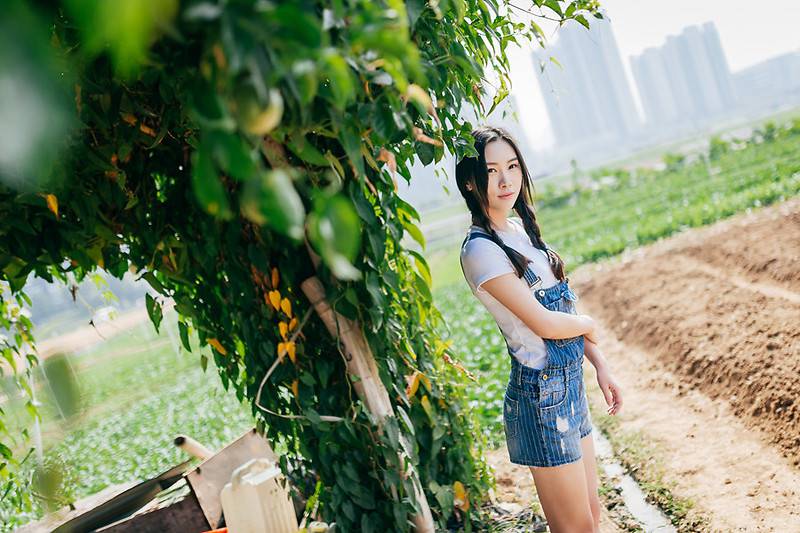 好看双麻花辫女生图片唯美小清新