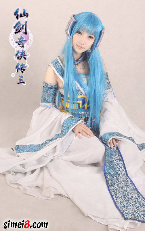 仙剑3cosplay图片 宛如仙女下凡