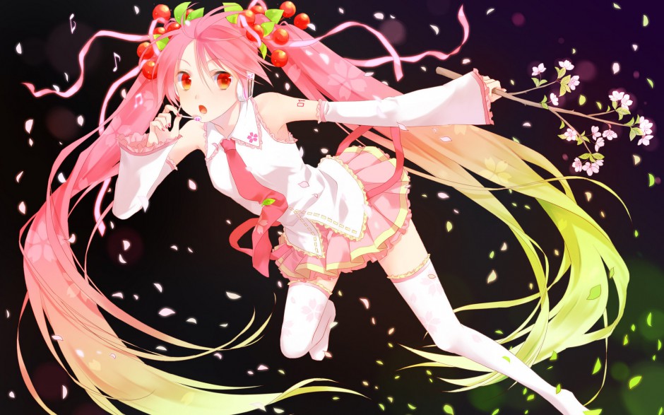 樱初音长发性感动漫美女图片