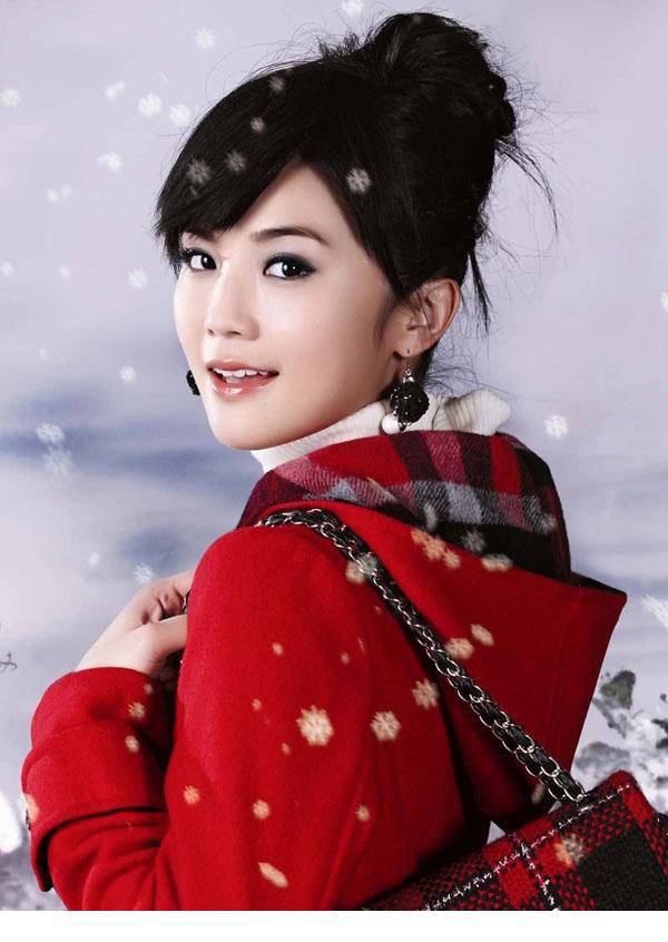 当红女星蔡卓妍优雅迷人魅力写真