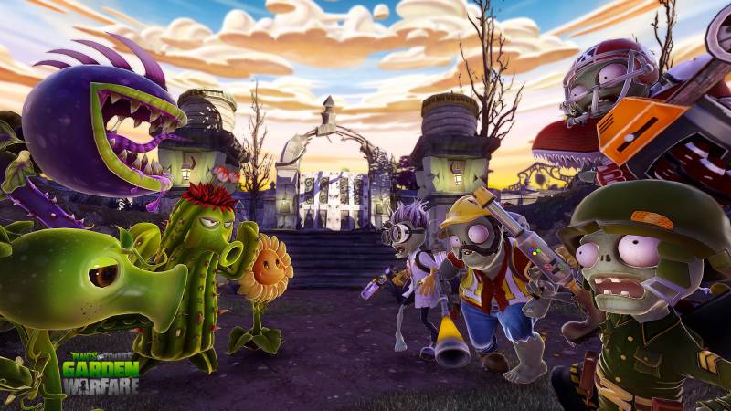 3D高清植物大战僵尸：花园战争精美大图