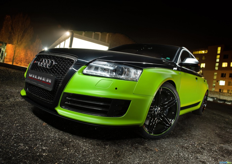 荧光绿外观 欧迪RS6