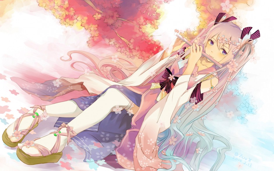 樱初音长发性感动漫美女图片