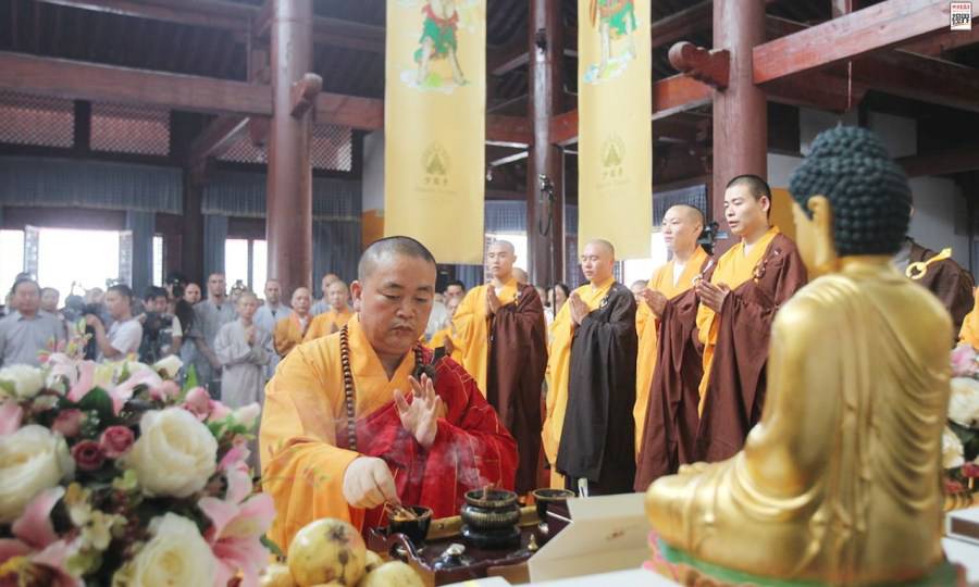 释永信少林寺祭祀活动高清大图