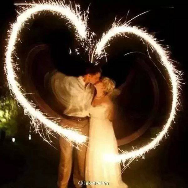 婚礼浪漫情侣接吻QQ空间图片