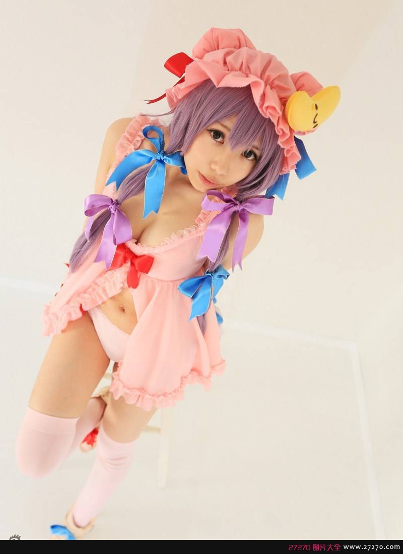 校服美女悦秋秋cosplay