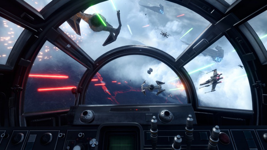 《星球大战：前线》游戏战斗界面截图