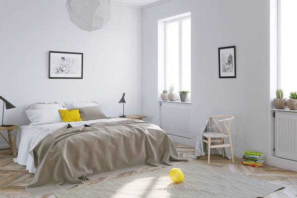 明亮温暖清新黄色简约装修风格