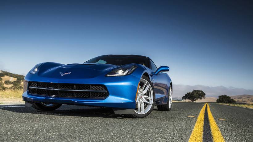 雪佛兰高级轿跑高清图片