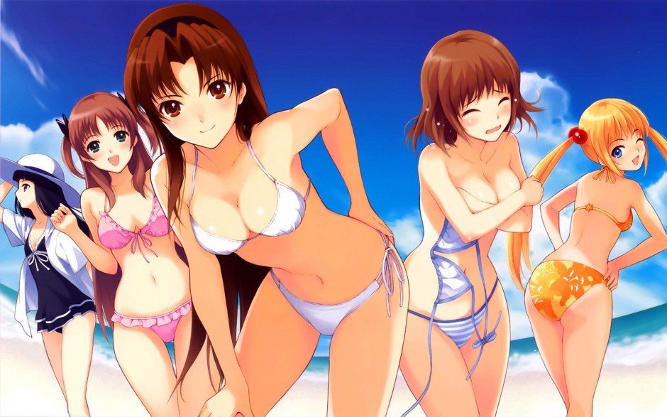 超火辣性感动漫美女比基尼图片