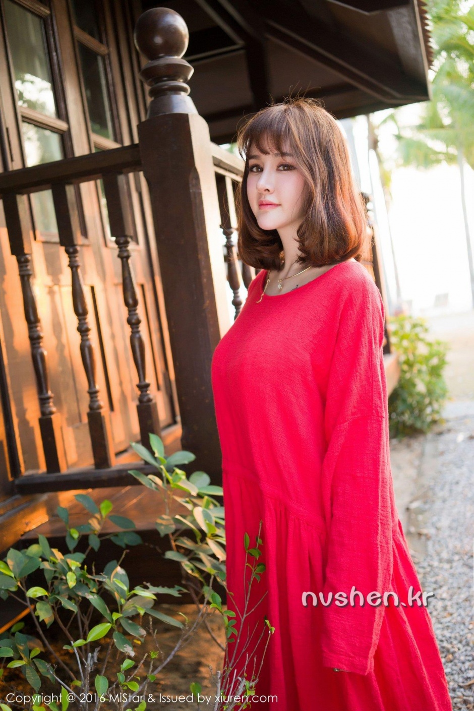 白嫩美女Cheryl青树夏日清凉诱惑高清写真