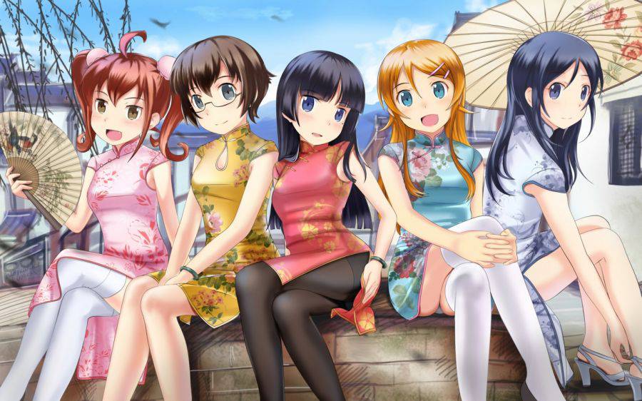 动漫妖娆旗袍美女h图片