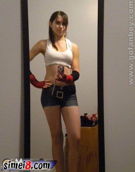 最终幻想xlll蒂法cos图来袭