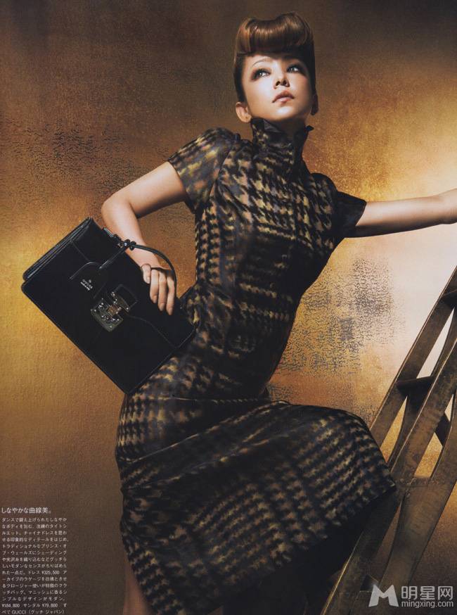 红遍亚洲的明星安室奈美惠写真凸显奢华高贵