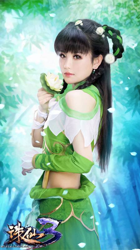 美女cosplaylol图片 宛如天仙下凡