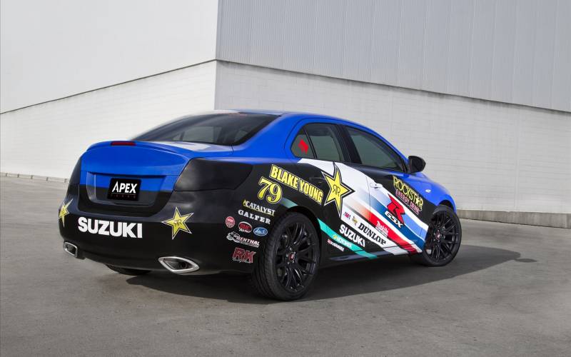 穿上了战袍的铃木凯泽西Apex概念车图片