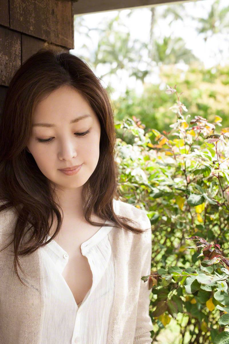 日本美丽女子笛木优子唯美气质写真照