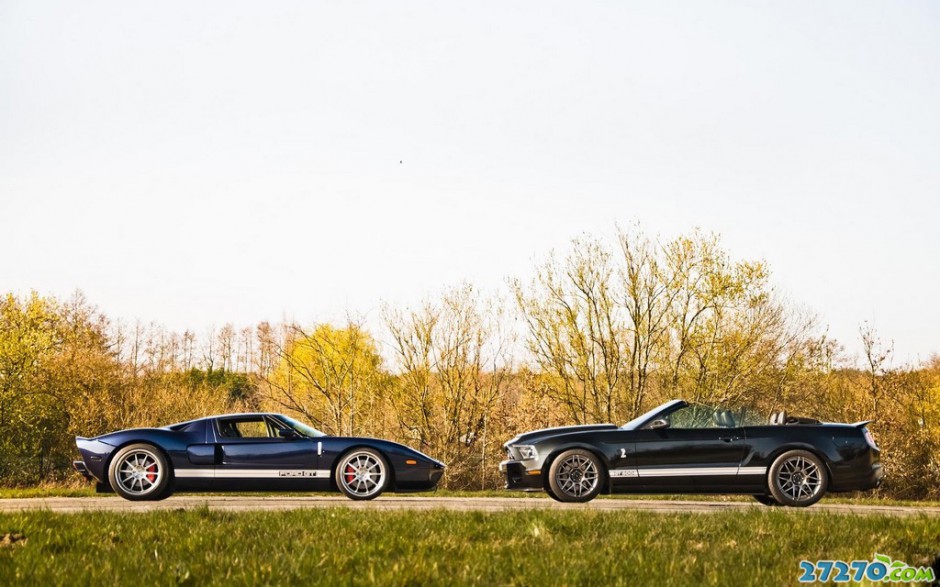 攀比性能 福特GT和谢尔比GT500