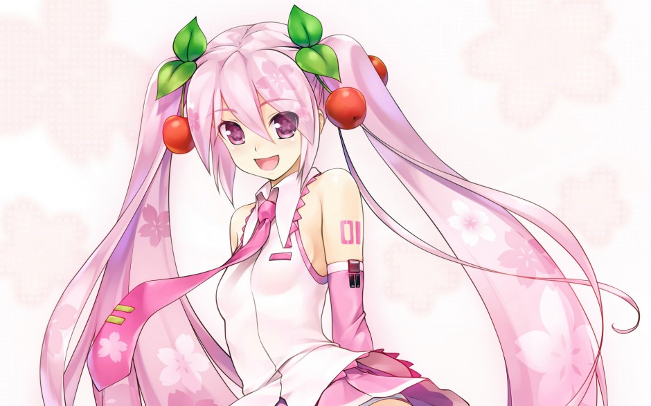 樱初音长发性感动漫美女图片
