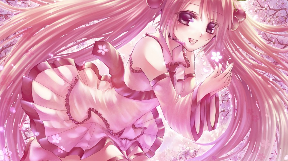 电脑桌面壁纸高清可爱美女动漫