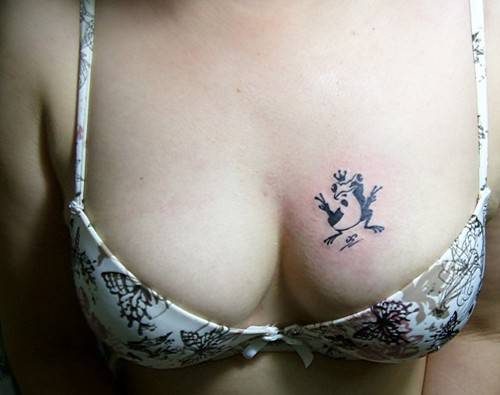 美女胸部个性唯美纹身图案欣赏