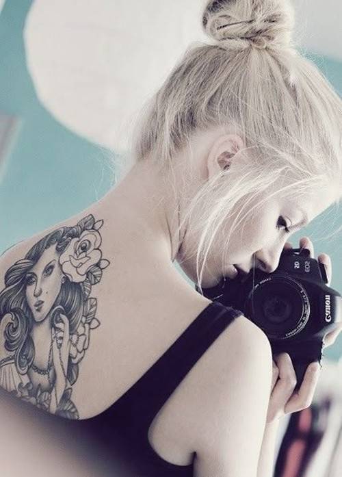 女人个性刺青纹身图案大全