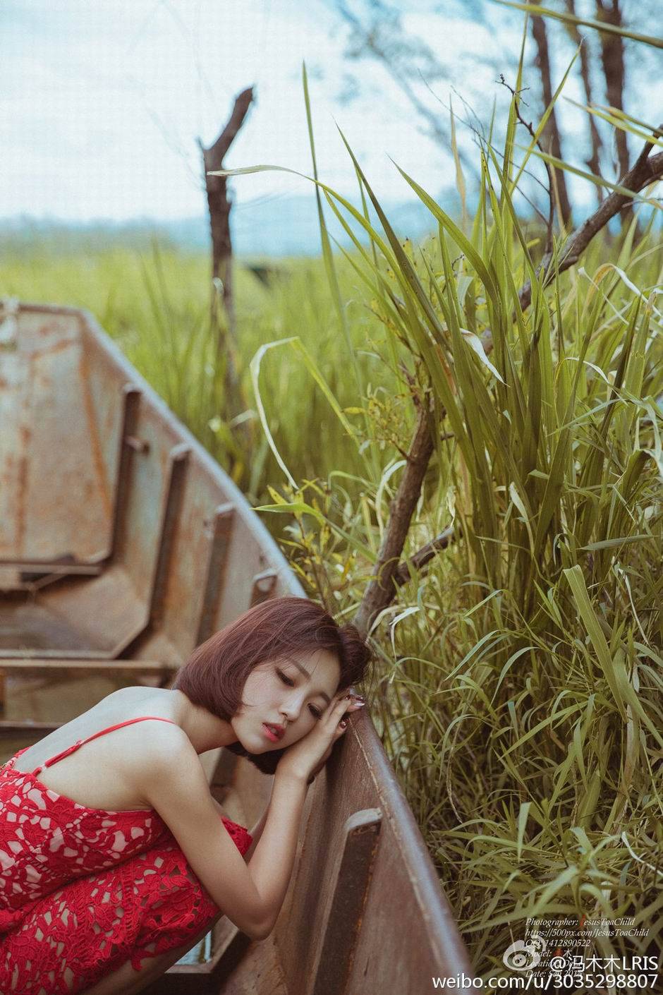 模特冯木木LRIS大尺度私房写真照