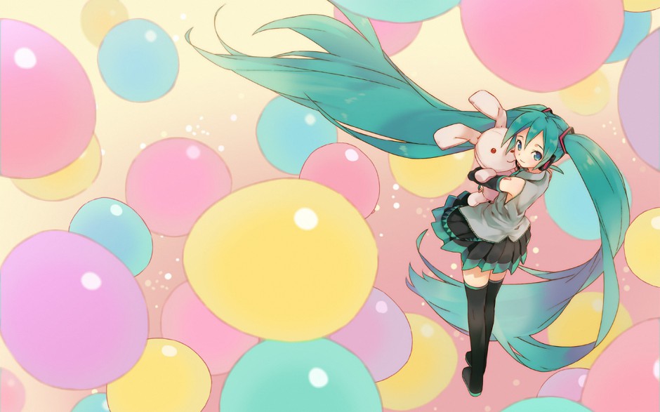 h唯美动漫图片初音未来