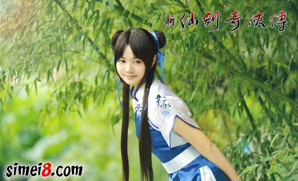 花千骨cosplay妆容图 妩媚迷人