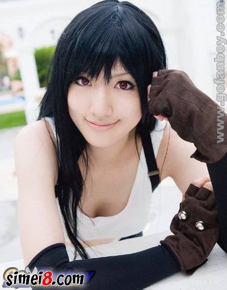 最终幻想xlll蒂法cos图来袭