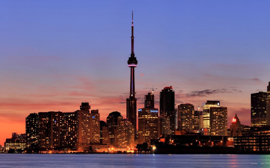 多伦多城市唯美风景高清电脑壁纸