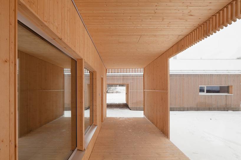 雪地木屋浪漫明亮家居欣赏