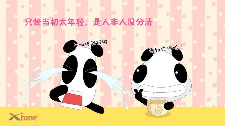 空间材料 超萌熊猫