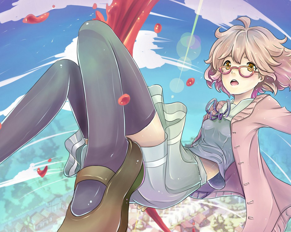 ps手绘动漫栗山未来精彩图片