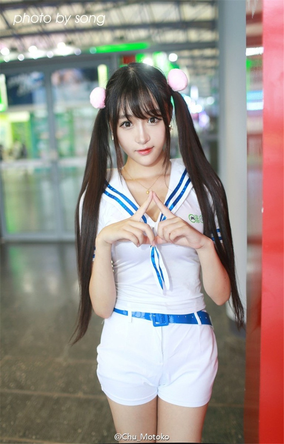清纯学生妹Motoko素素迷人图片