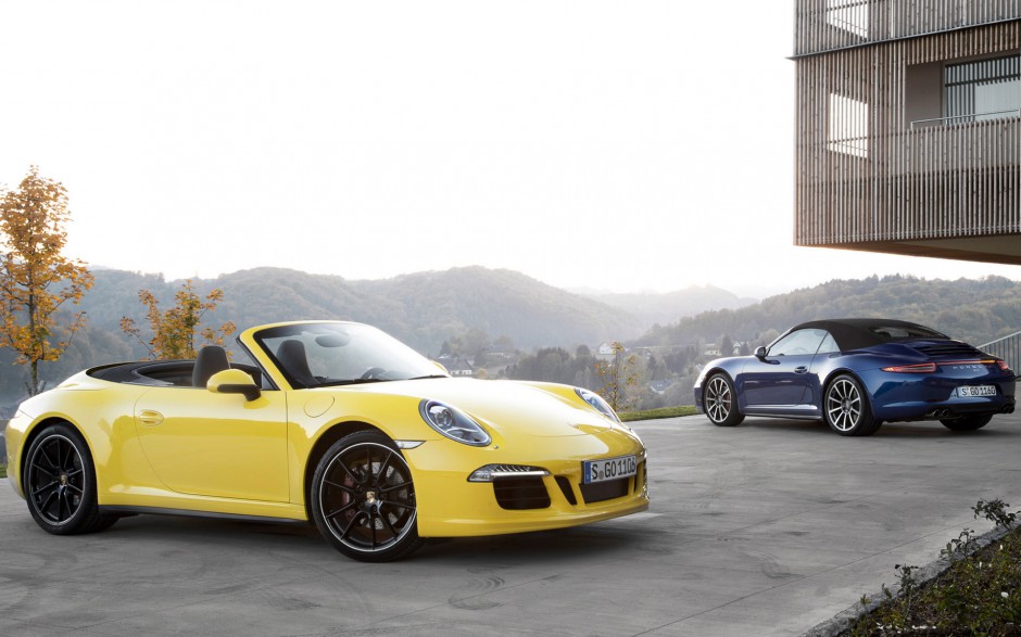 保时捷911 Carrera双子汽车高清图片