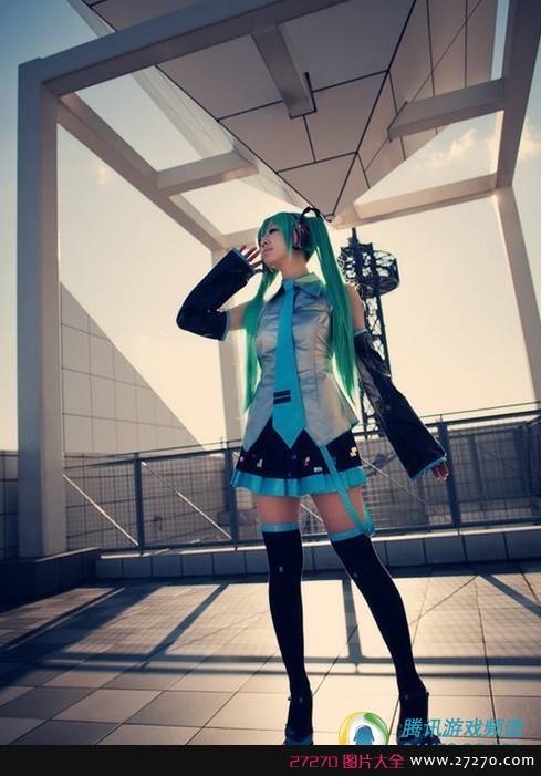 最新初音未来真人cos