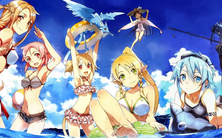 刀剑神域高清彩色动漫图片