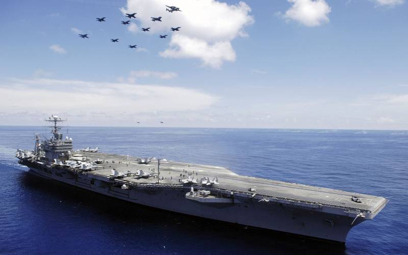 航空母舰高清桌面壁纸