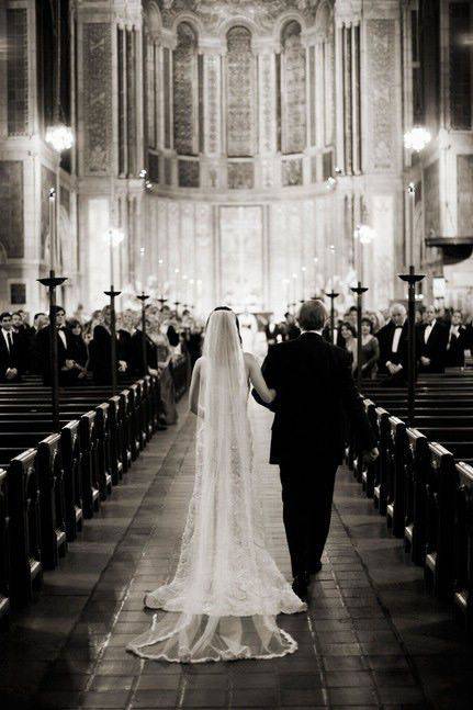 好看的黑白婚礼照片图片