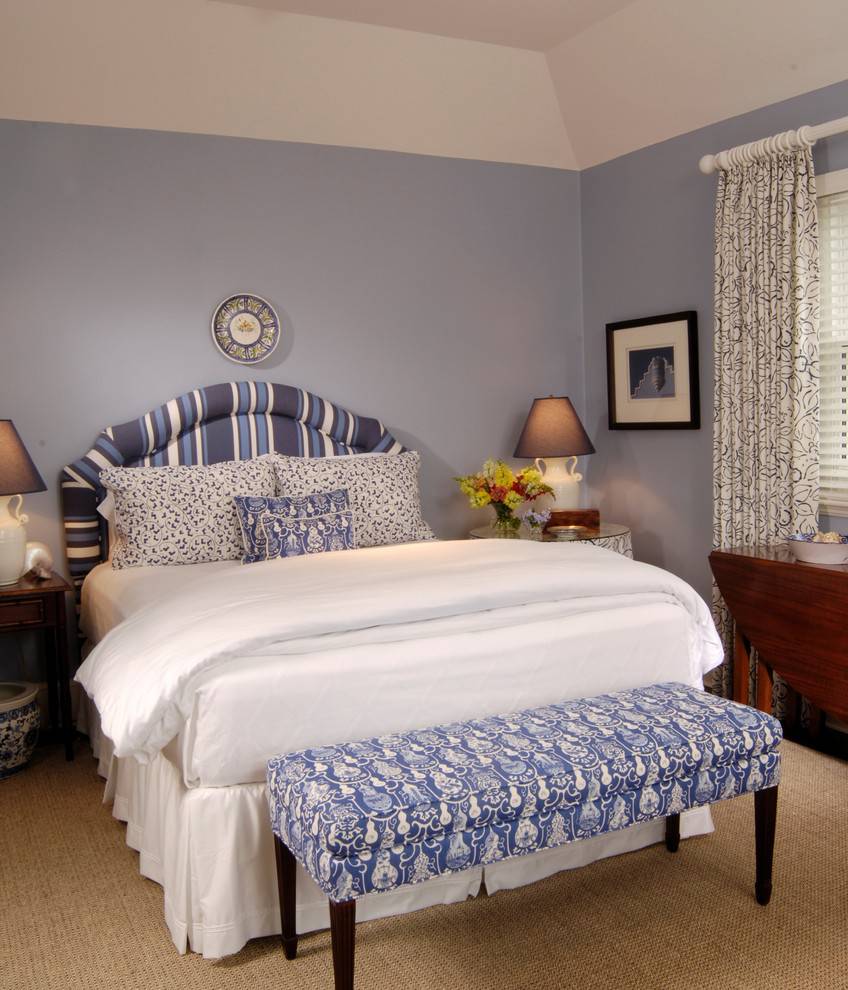 小户型清雅舒适的地中海风格卧室装修图片