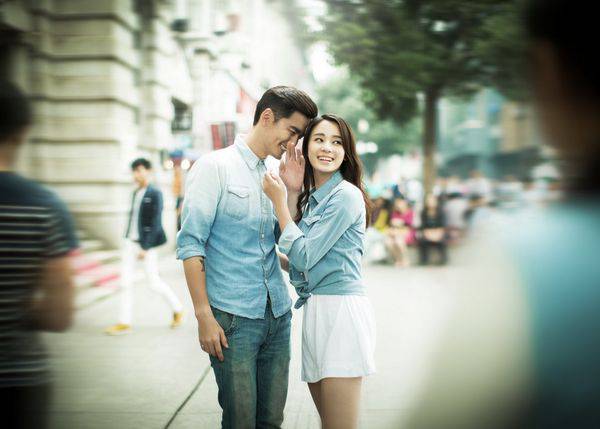 因为你是我的选择甜蜜情侣图片