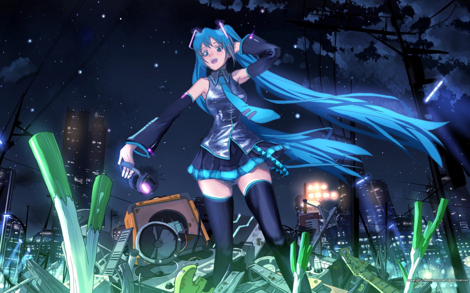 h唯美动漫图片初音未来