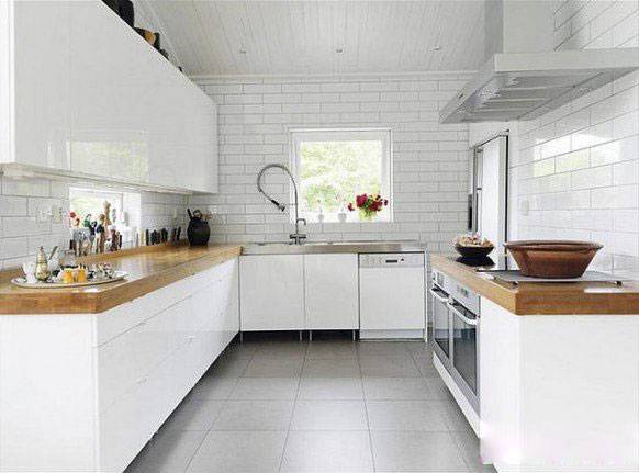 欧式小户型厨房现代装修效果图欣赏