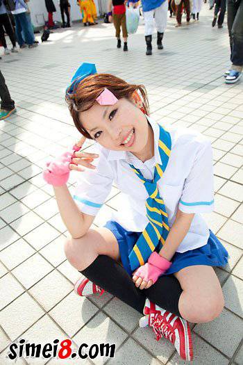 一骑当千赵云cos图 俏皮可爱