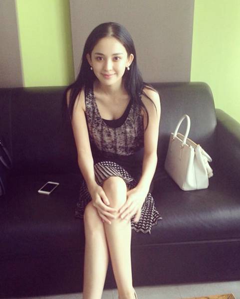 宅男女神古力娜扎纯美自拍照