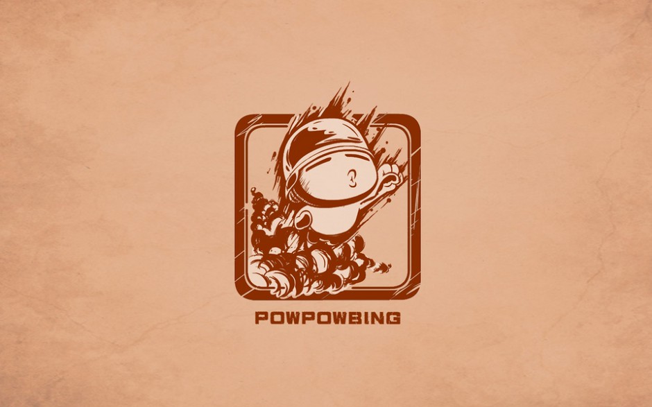 炮炮兵可爱涂鸦电脑桌面壁纸