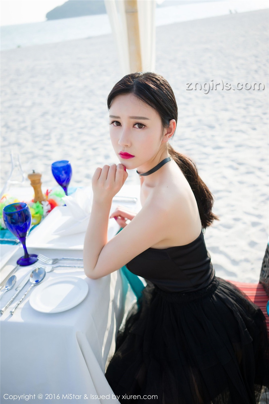 魅妍社百变女神于姬Una兰卡威旅拍