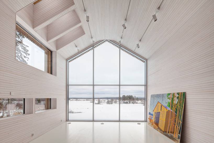 雪地木屋浪漫明亮家居欣赏